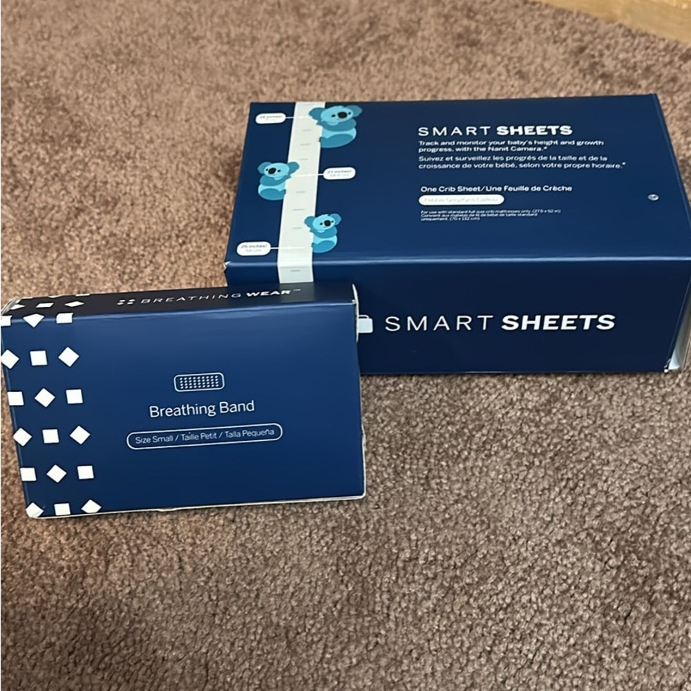 Nanit Smart Sheets and Breathing Band Set